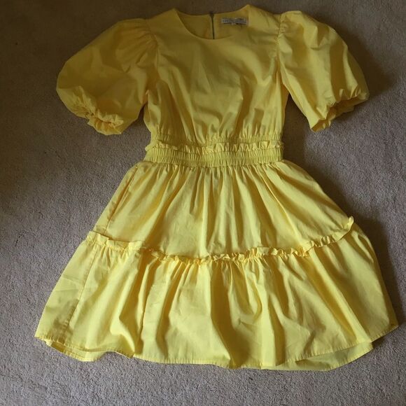 English Factory POPLIN CUT-OUT MINI DRESS - Picture 7 of 9